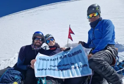 chulu east peak climbing