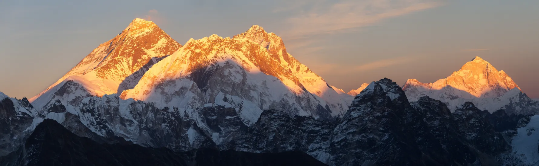 Banner showing Himalayan landscape