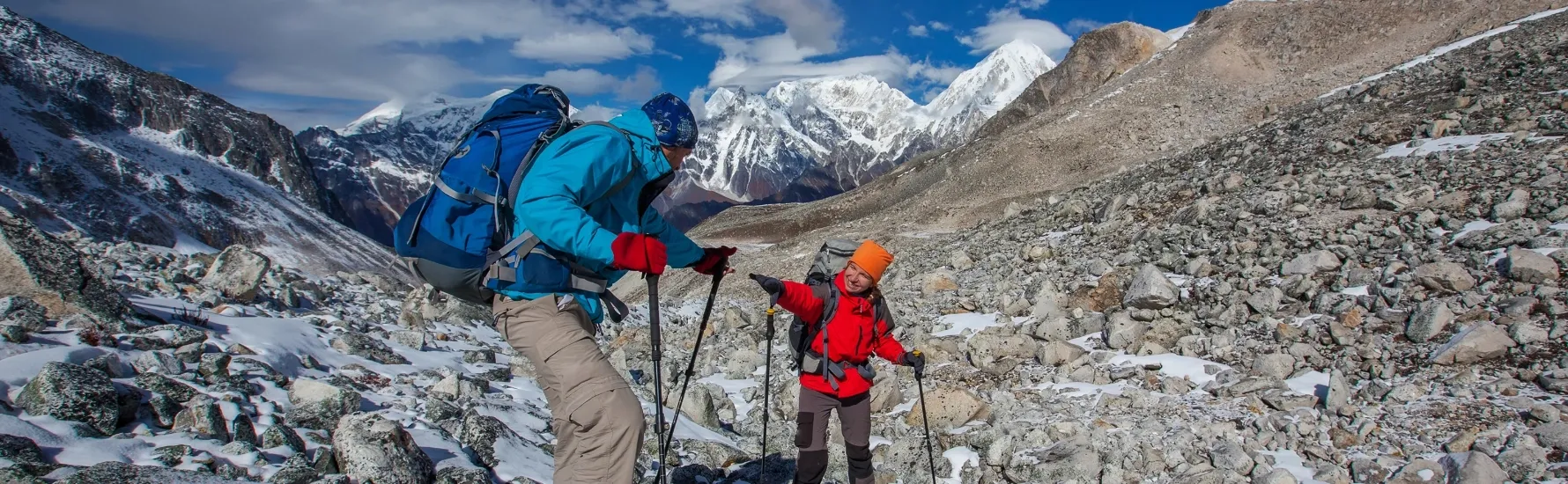Larke Pass Crossing larke pass